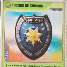 Trading Cards: *** C242 - CROMO INVIZIMALS - 2009-2013 - PANINI - Nº 469 - ESCUDO DE CHAMÁN