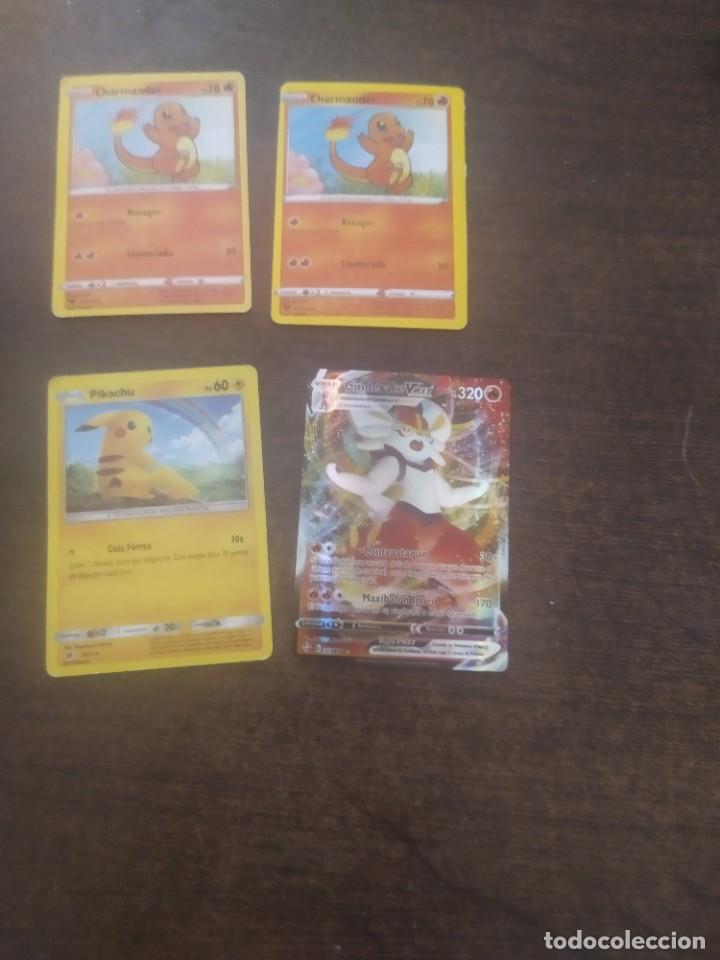 Trading cards: LOTE DE 4 CARDS POKEMON - Foto 1