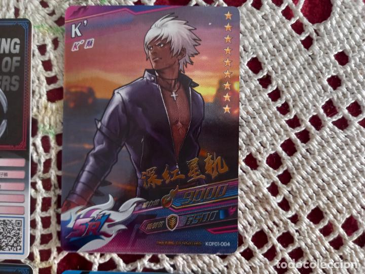 Trading Cards: &acute;THE KING OF FIGHTERS HOLO CHROMIUM CARD KOF01-004