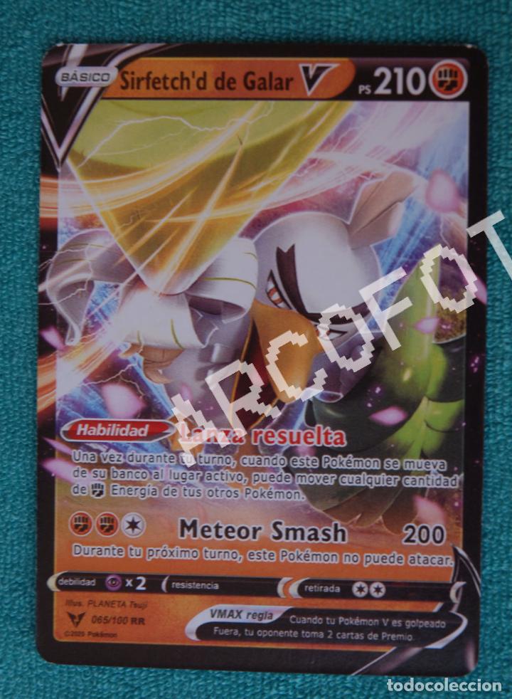 carta pokemon foil farfetch'd de galar - Comprar Cartas Colecionáveis  antigas no todocoleccion