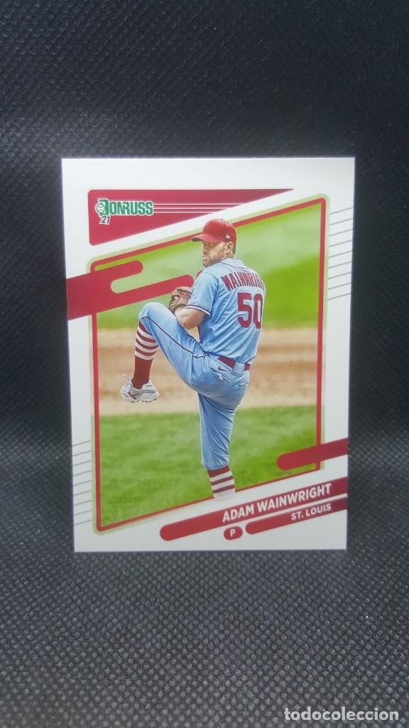 2021 Donruss Baseball #137 Adam Wainwright St. Louis Cardinals Official  MLBPA Licensed Trading Card by Panini America