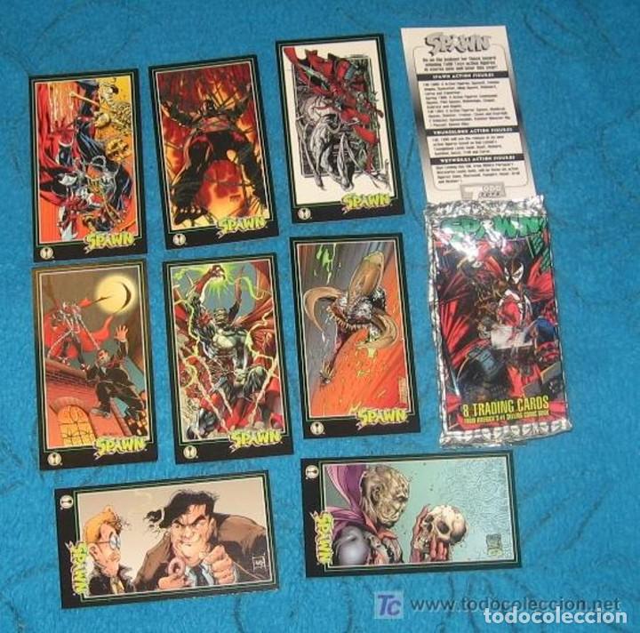 Trading cards: SPAWN TRADING CARDS 8 Y SOBRE VACIO - Foto 1