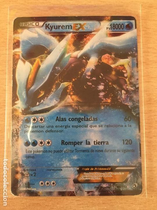 Trading cards: 2014 - KYUREM EX - POKEMON - Foto 1