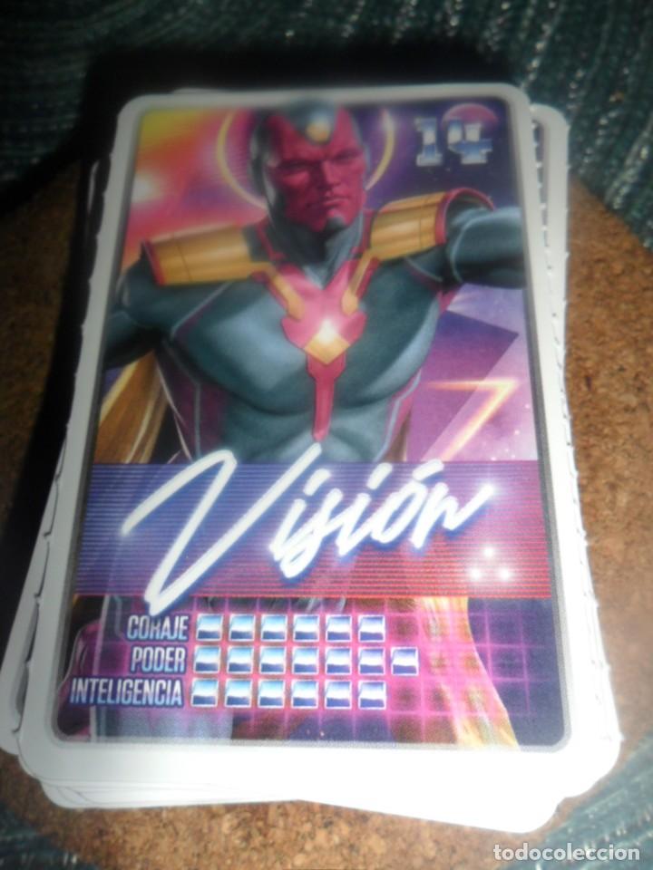 Trading cards: COLECCION CARREFOUR 2022 MARVEL, DESCUBRE TU PODER, N&ordm; 14 VISION - Foto 1