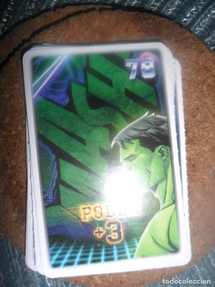 Trading cards: COLECCION CARREFOUR 2022 MARVEL, DESCUBRE TU PODER, N&ordm; 78 PODER +3 HULK - Foto 1