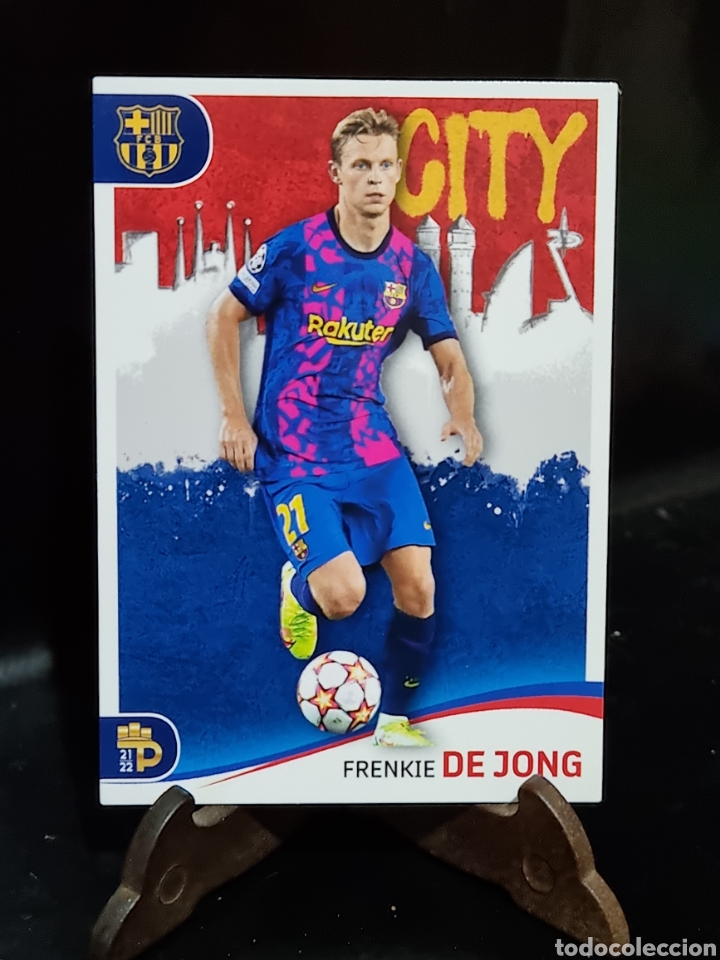 Trading cards: 85 - FRENKIE DE JONG , BAR&Ccedil;A PODIUM 2021-2022