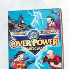 Trading Cards: 1996 DC COMICS OVERPOWER BATMAN SUPERMAN MAZO PRINCIPIANTES 69 JUEGO DE CARTAS. Lote 359753770