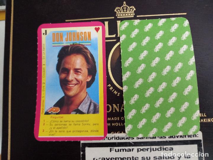 Trading Cards: carta super pop don johnson corrupcion en miami