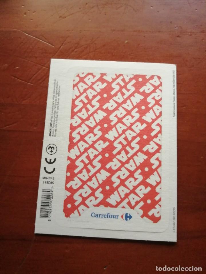 Trading Cards: TARJETA CROMO CARREFOUR STAR WARS