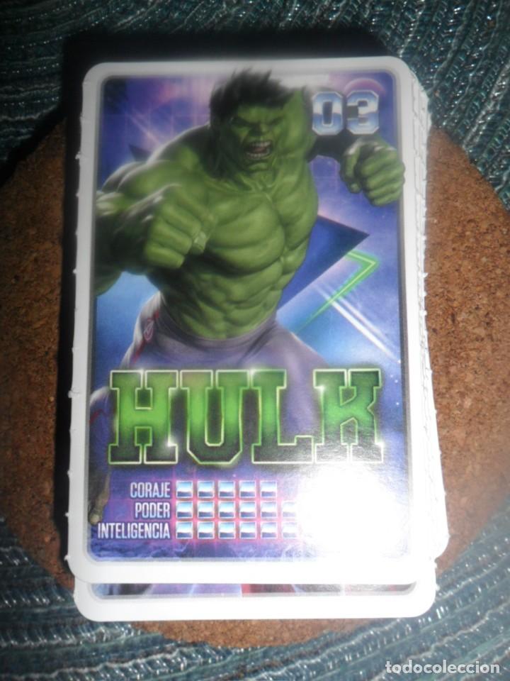 Trading cards: COLECCION CARREFOUR 2022 MARVEL, DESCUBRE TU PODER, N&ordm; 3 HULK - Foto 1