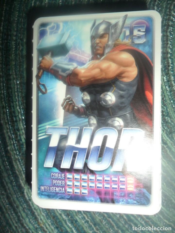Trading cards: COLECCION CARREFOUR 2022 MARVEL, DESCUBRE TU PODER, N&ordm; 15 THOR - Foto 1