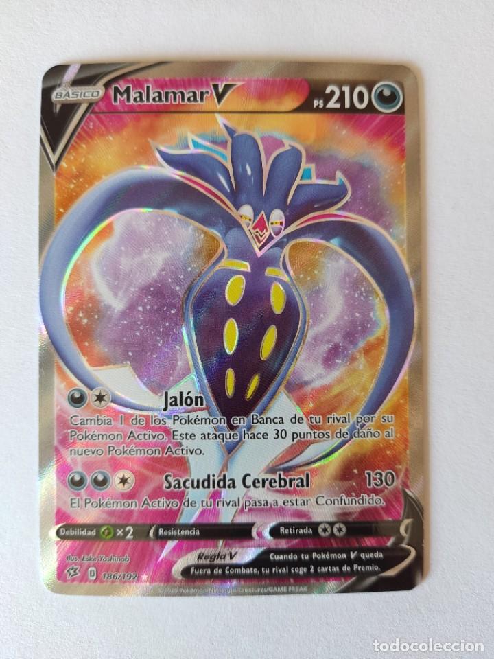 carta pokemon original malamar v n 186 /192 ch - Buy Antique trading cards  on todocoleccion