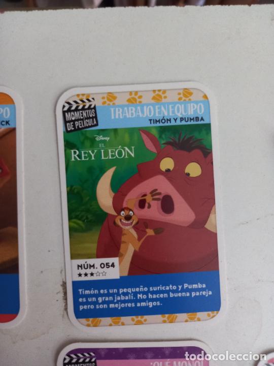 Trading Cards: CARD EL CORTE INGLES MOMENTOS DE PELICULA DISNEY EL REY LEON N 054