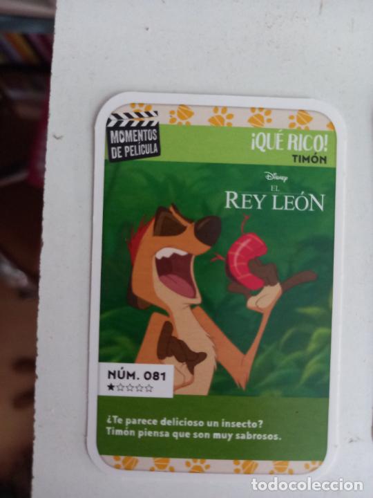 Trading Cards: CARD EL CORTE INGLES MOMENTOS DE PELICULA DISNEY EL REY LEON N 081