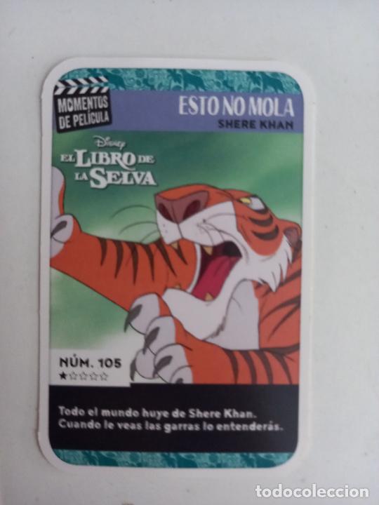 Trading Cards: CARD EL CORTE INGLES MOMENTOS DE PELICULA DISNEY EL LIBRO DE LA SELVA N 105