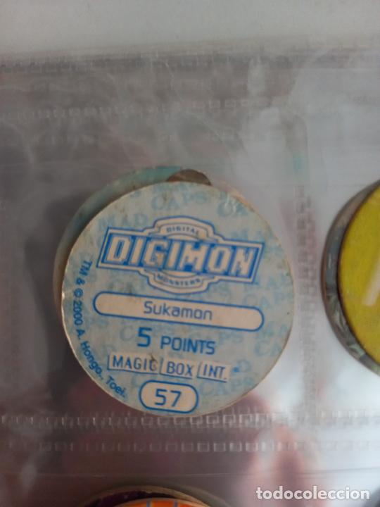 Trading cards: DIGIMON TAZO CAP POG MAGIC BOX N 57 - Foto 2