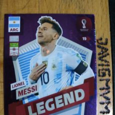 Trading Cards: ADRENALYN FIFA WORLD QATAR 2022 LEGEND Nº 19 MESSI ARGENTINA. Lote 363114175