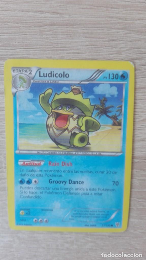 Figurine Collezionabili: LUDICOLO N&ordm; 272 ETAPA 2 PV 130 RAIN DISH GROOVY DANCE 70 // CAREFREE POK&Eacute;MON // A&Ntilde;O 2013.