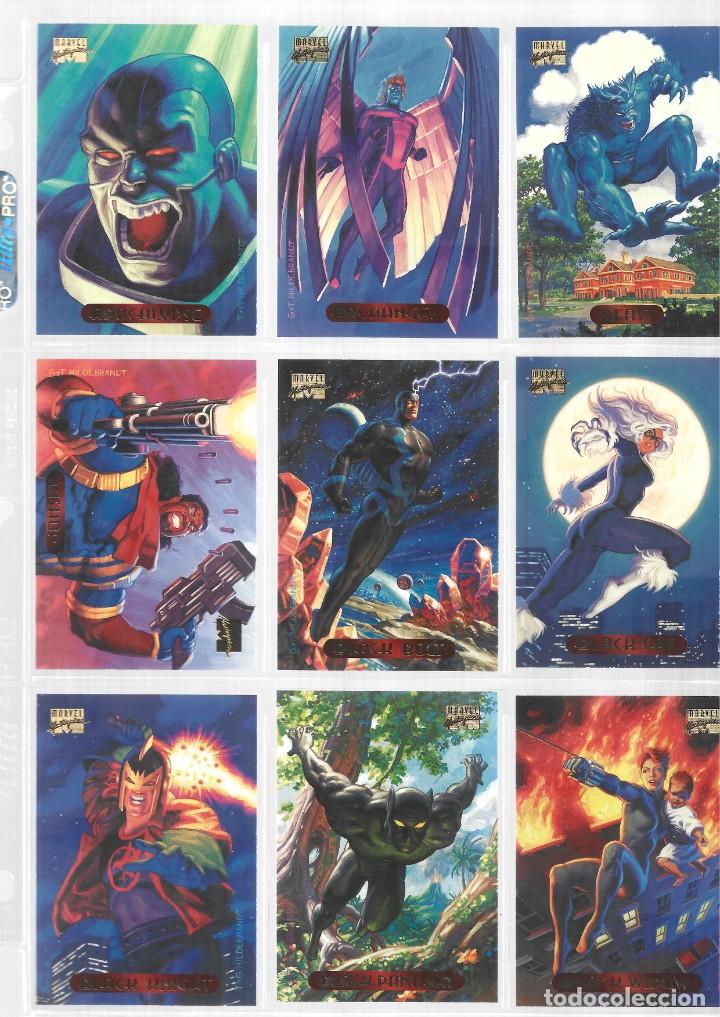 Trading cards: Marvel Masterpieces 1994, completa, 140 trading cards, impecables - Foto 1