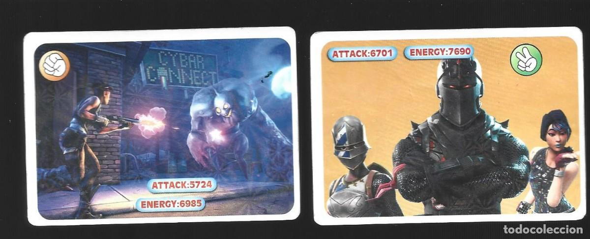 Trading cards: 1 lote de 2 cromos fortnite - Foto 1