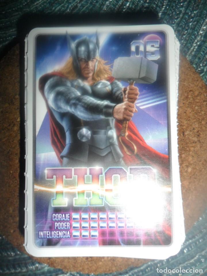 Trading cards: COLECCION CARREFOUR 2022 MARVEL, DESCUBRE TU PODER, N&ordm; 5 THOR - Foto 1