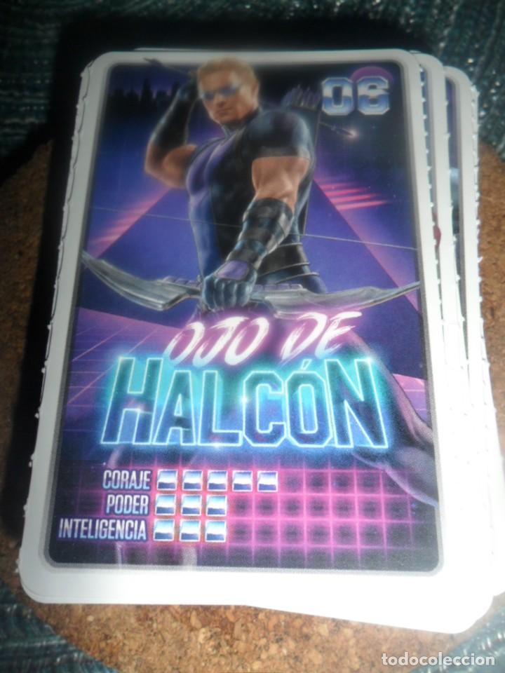 Trading cards: COLECCION CARREFOUR 2022 MARVEL, DESCUBRE TU PODER, N&ordm; 6 OJO DE HALCON - Foto 1