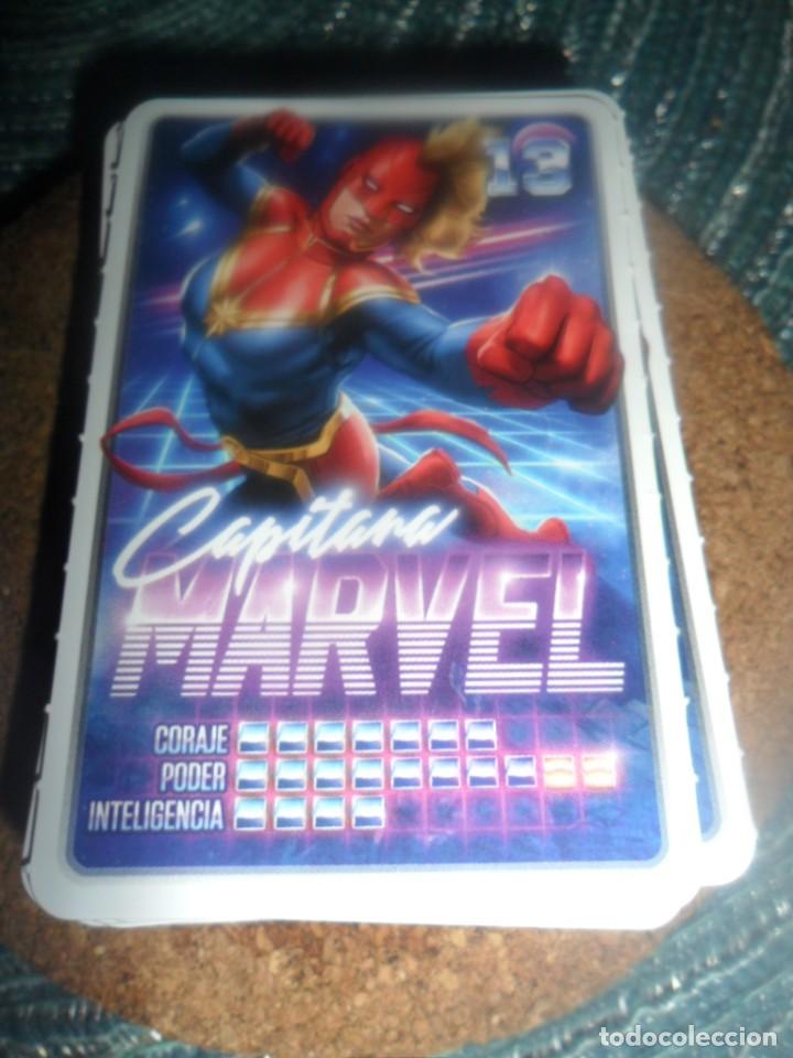 Trading cards: COLECCION CARREFOUR 2022 MARVEL, DESCUBRE TU PODER, N&ordm; 13 CAPITANA MARVEL - Foto 1