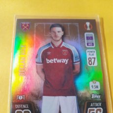 Trading Cards: DECLAN RICE LIMITED EDITION MATCH ATTAX. Lote 366668236