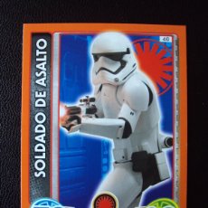 Trading Cards: STAR WARS FORCE ATTAX EXTRA Nº 40 SOLDADO DE ASALTO TRADING CARD BASE TOPPS NUEVA