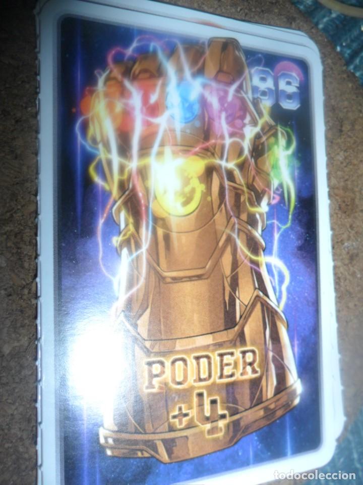 Trading cards: COLECCION CARREFOUR 2022 MARVEL, DESCUBRE TU PODER, N&ordm; 86 PODER +4 GUANTE DEL DESTINO - Foto 1