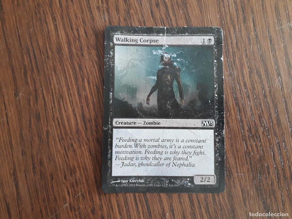 Trading cards: carta magic the gathering, deckmaster. walking corpse, 116/249, a&ntilde;o 2012 - Foto 1