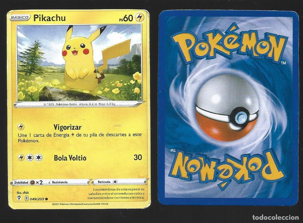 Trading cards: 1 Cromo POKEMON 2021 - Foto 1