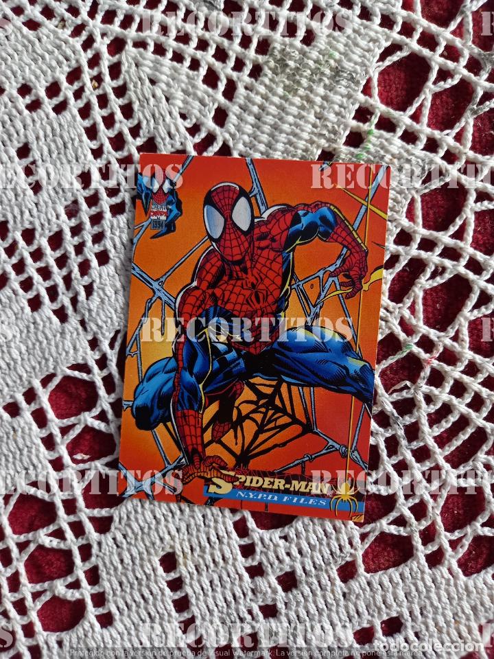 Cartes &agrave; &Eacute;changer: 1994 Fleer Marvel Cards The Amazing Spider-Man NYPD Files Spider-Man #68