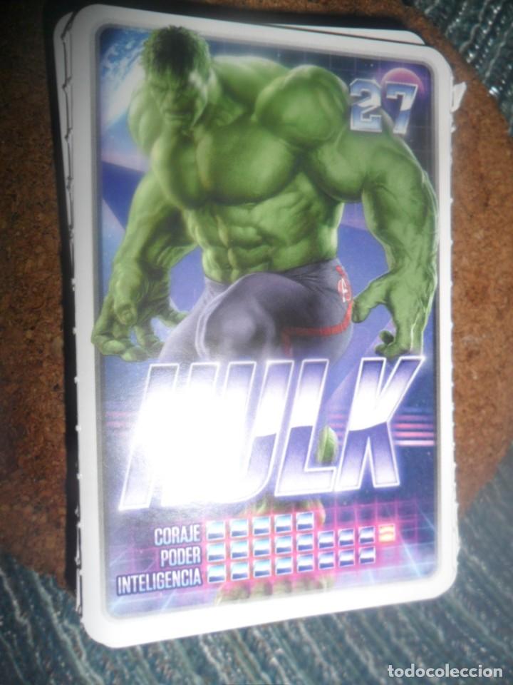 Trading cards: COLECCION CARREFOUR 2022 MARVEL, DESCUBRE TU PODER, N&ordm; 27 HULK - Foto 1