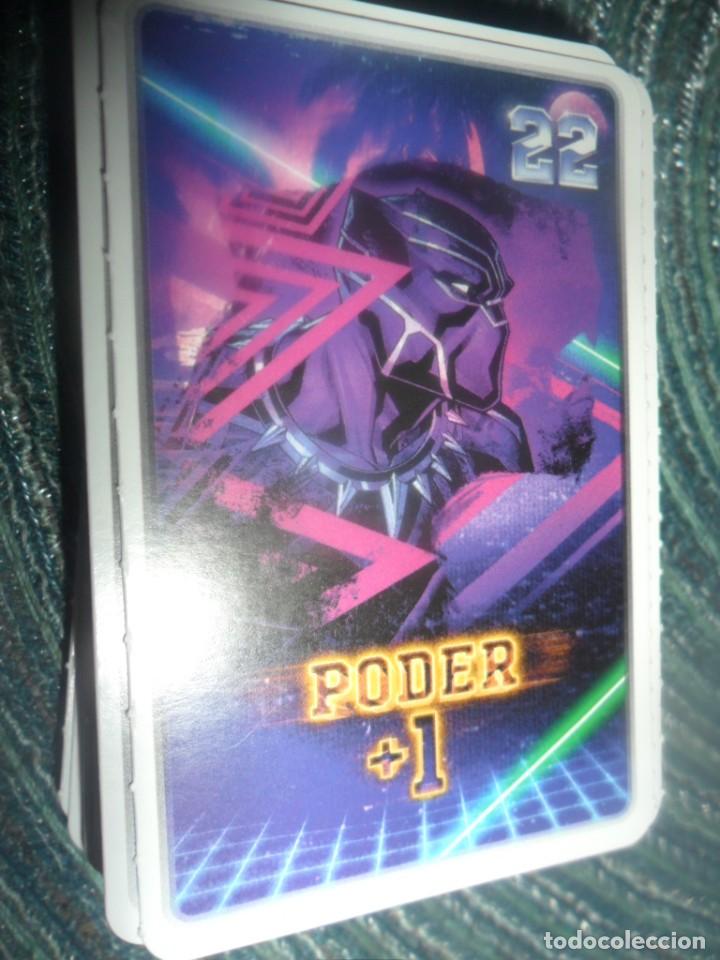 Trading cards: COLECCION CARREFOUR 2022 MARVEL, DESCUBRE TU PODER, N&ordm; 22 PODER +1 BLACK PANTHER - Foto 1
