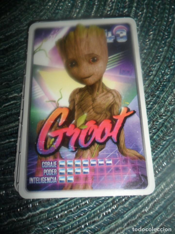 Trading cards: COLECCION CARREFOUR 2022 MARVEL, DESCUBRE TU PODER, N&ordm; 43 GROOT - Foto 1