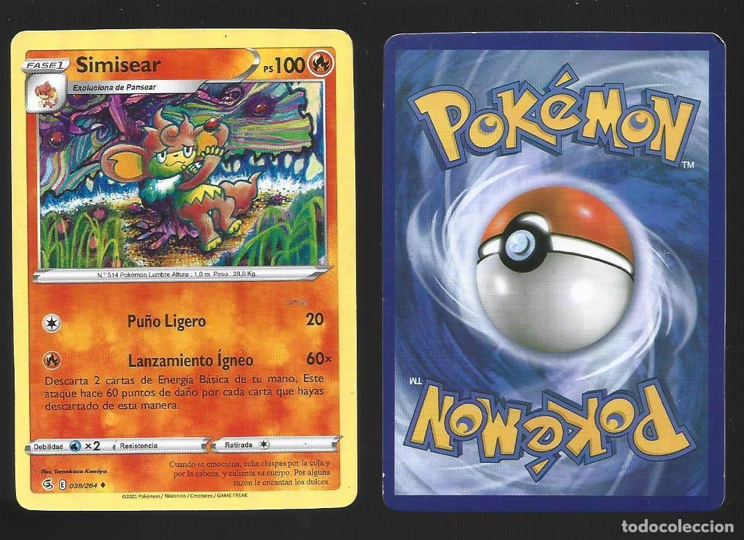 Trading cards: 1 Cromo POKEMON 2021 - Foto 1