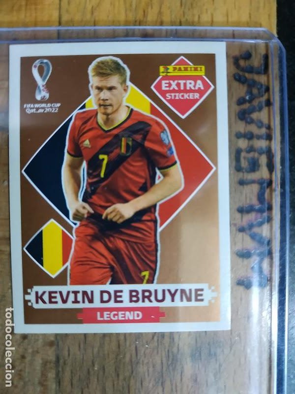 KEVIN DE BRUYNE BRONZE - EXTRA LEGEND (Bélgica) - Figurinha Original - Não