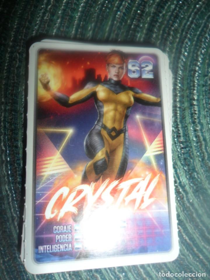 Trading cards: COLECCION CARREFOUR 2022 MARVEL, DESCUBRE TU PODER, N&ordm; 62 CRYSTAL - Foto 1