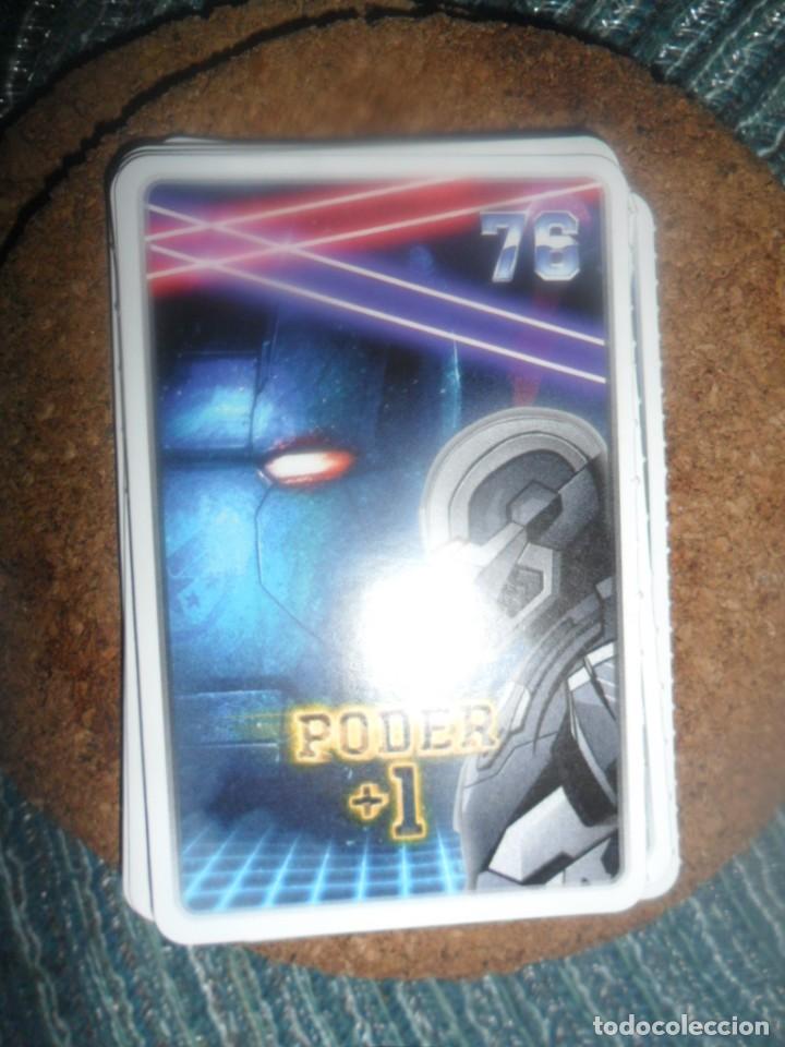 Trading cards: COLECCION CARREFOUR 2022 MARVEL, DESCUBRE TU PODER, N&ordm; 76 PODER +1 MAQUINA DE GUERRA - Foto 1