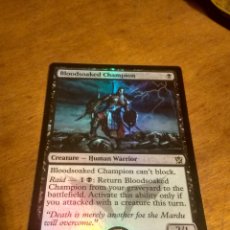 Trading Cards: BLOODSOAKED CHAMPION MTG MAGIC THE GATHERING FOIL INGLES NUEVA. Lote 371445716