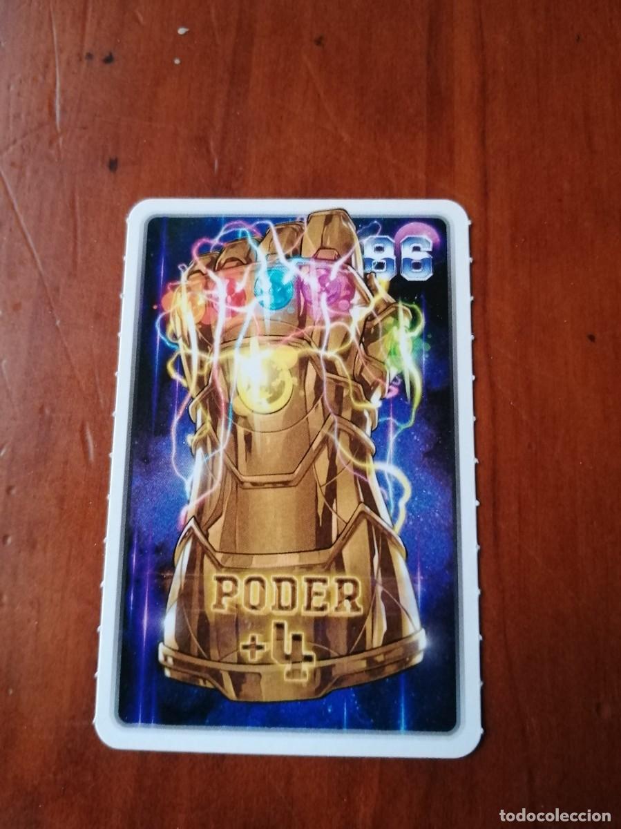 Trading cards: COLECCION CARTAS CROMOS DESCUBRE TU PODER MARVEL CARREFOUR 2022 PROMOCIONAL n&ordm; 86 PODER +4 - Foto 1