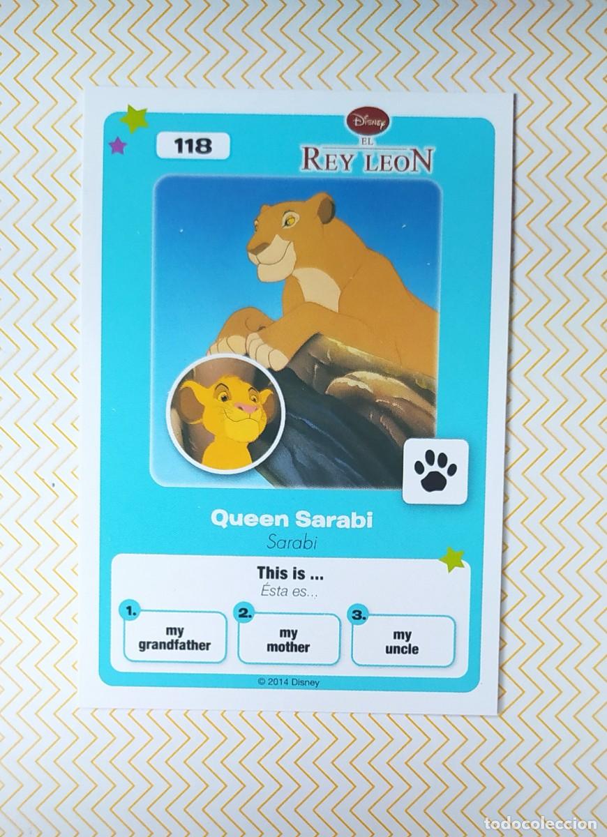 Trading Cards: Cromo cromos carta Hipercor Disney El Rey Le&oacute;n n&deg;118