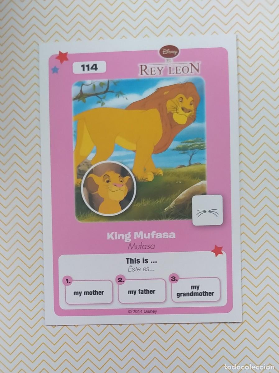 Trading Cards: Cromo cromos carta Hipercor Disney El Rey Le&oacute;n n&deg;114