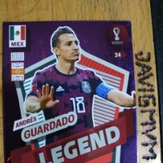 Cartas Colecionáveis: ADRENALYN FIFA WORLD QATAR 2022 LEGEND Nº 24 ANDRES GUARDADO MEX. Lote 374085049