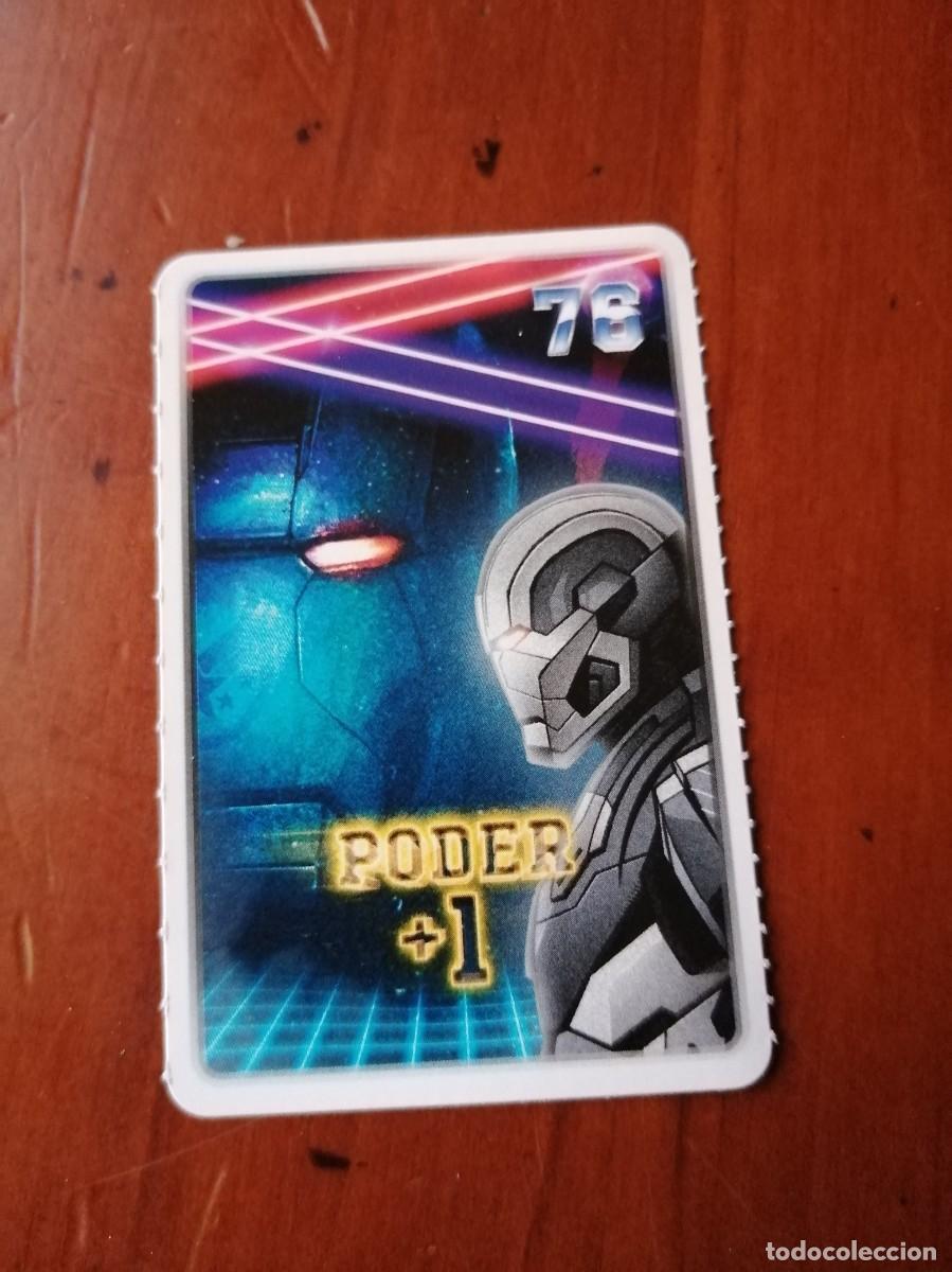 Trading cards: COLECCION CARTAS CROMOS DESCUBRE TU PODER MARVEL CARREFOUR 2022 PROMOCIONAL n&ordm; 76 PODER + 1 - Foto 1