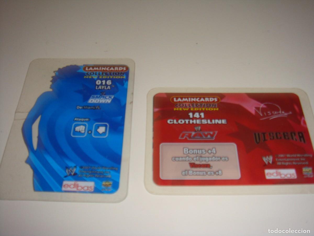 Trading cards: 2 CARTAS LUCHA LIBRE - Foto 2