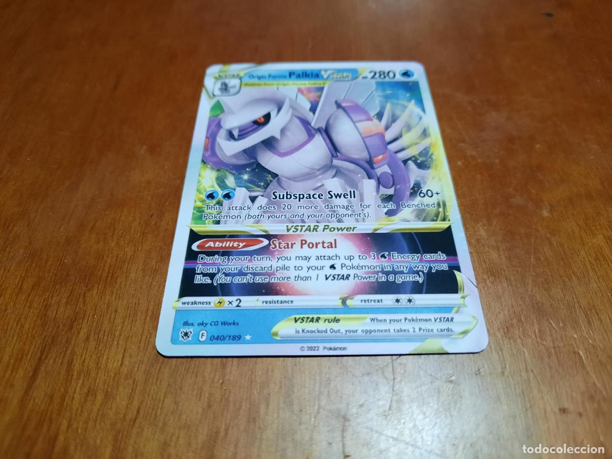 tarjeta de pokemon palkia