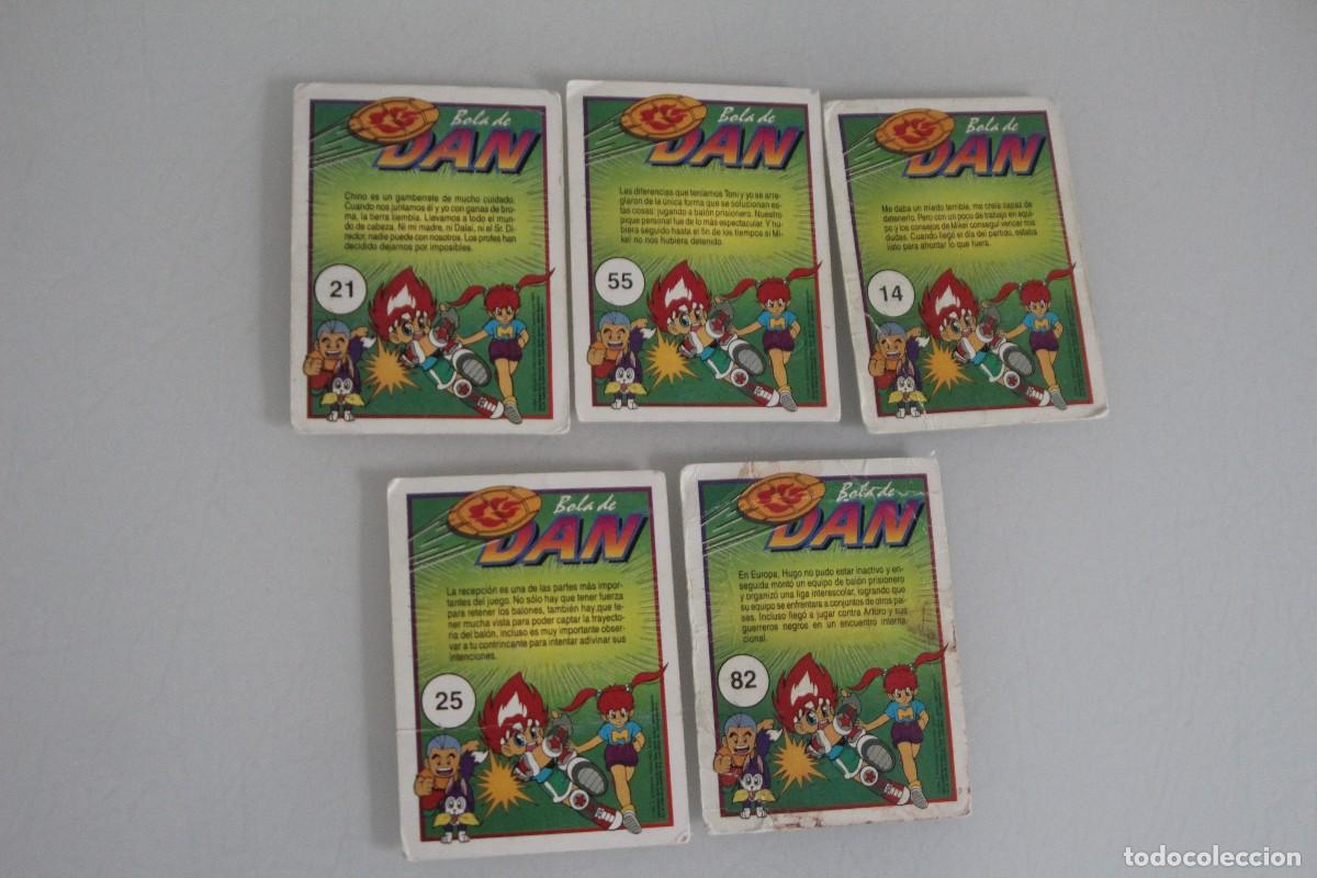 Trading cards: 5 CARTAS BOLA DE DAN - Foto 2