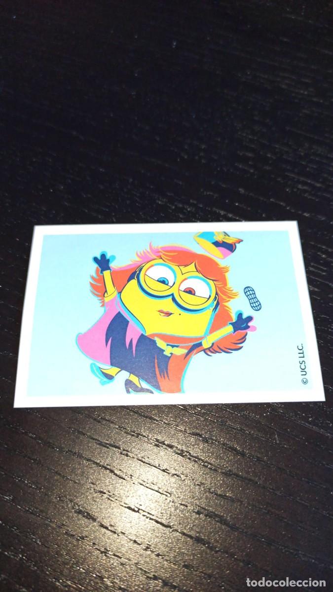 Trading cards: Tarjetas minions carrefour pegatina 5 - Foto 1